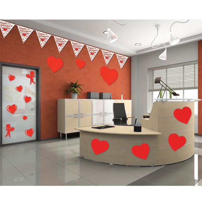 How to decorate office for valentine day