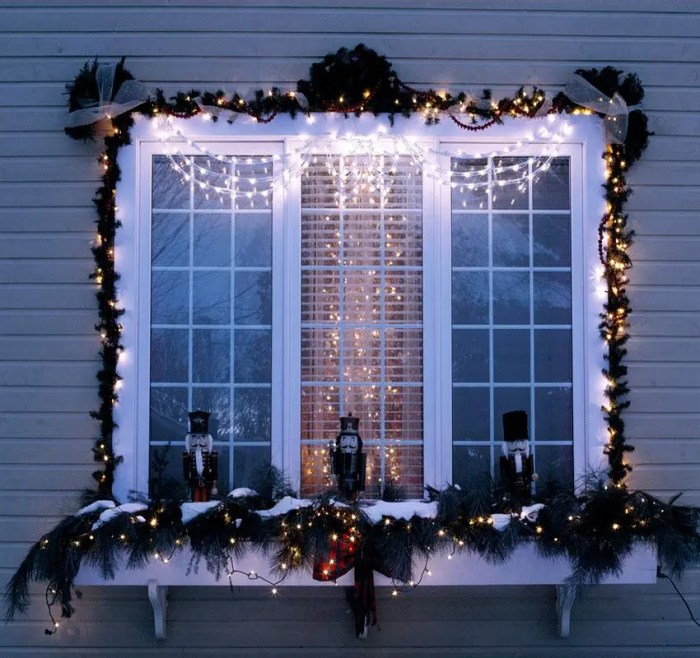 How to decorate windows for christmas