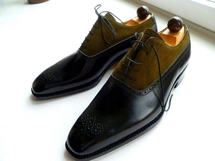 Mens felt dress shoes