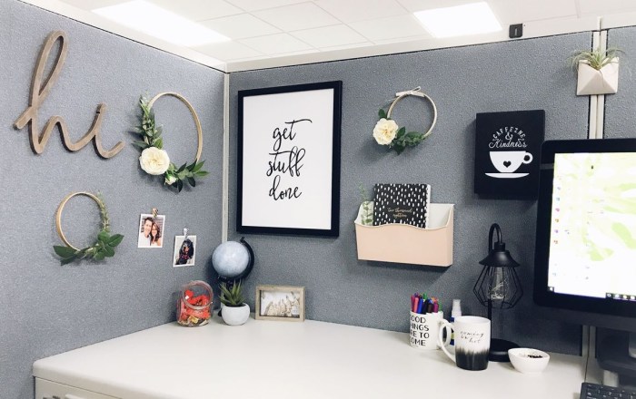 How do i decorate my office at work