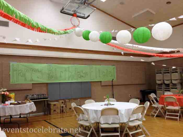 How to decorate a room for an event