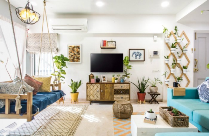 What is urban boho style home decor