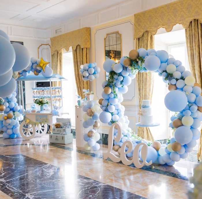 How to make baby shower decoration