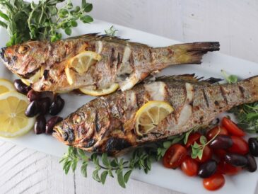 How to cook greek style full fish