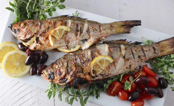 How to cook greek style full fish