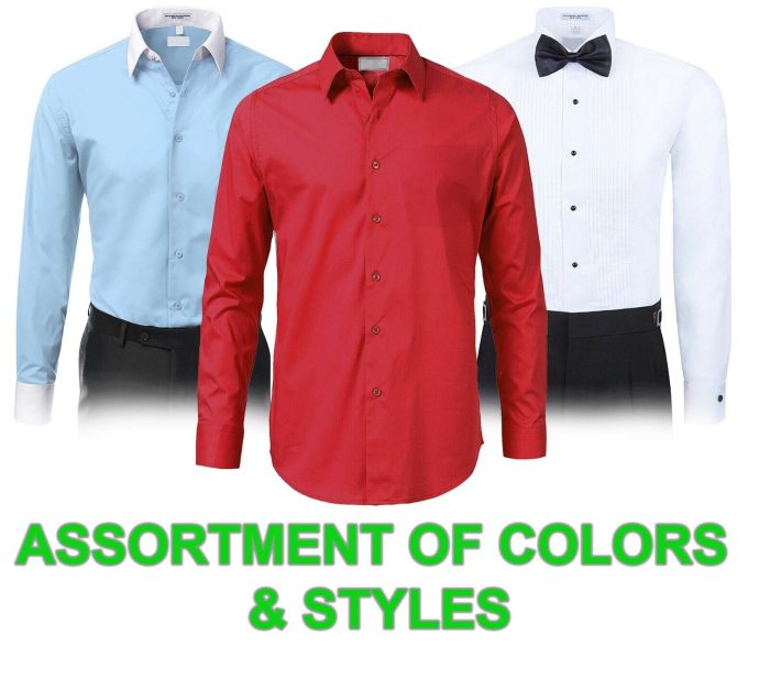 Men's dress shirt clearance