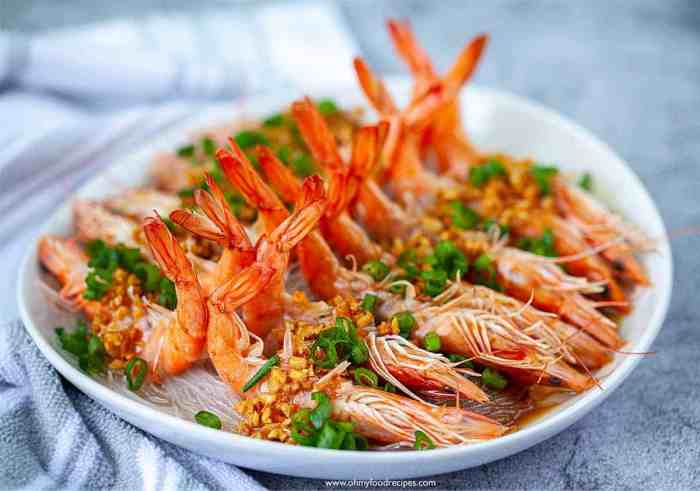 How to cook steamed shrimp chinese style