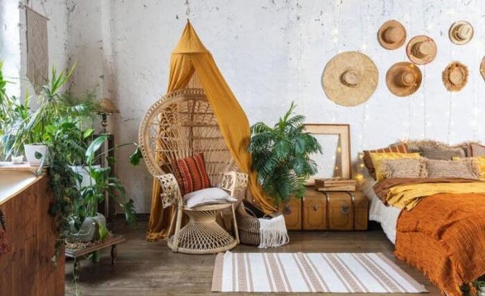 What is urban boho style home decor