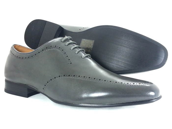 Mens pink and grey dress shoes