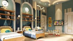 Desain interior kamar anak laki laki