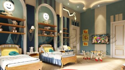 Desain interior kamar anak laki laki