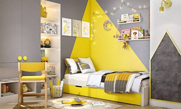 Desain interior kamar anak